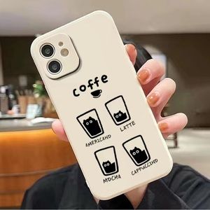 Iphone 14 Case Coffee Theme